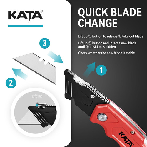 Folding utility knife pack - utility,