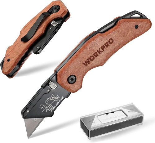 Workpro folding utility knife - folding,