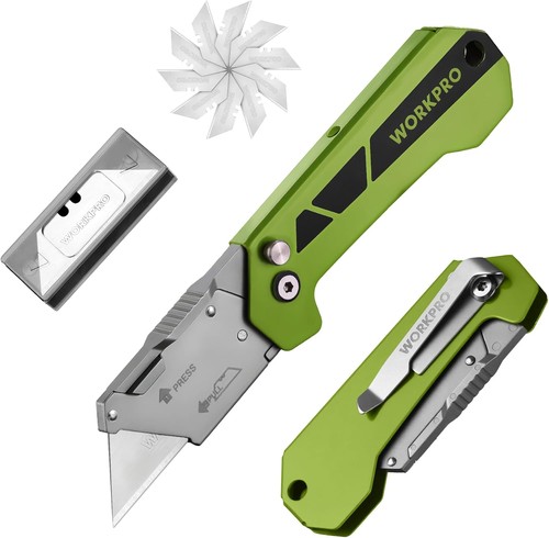 Workpro pocket folding utility - workpro,