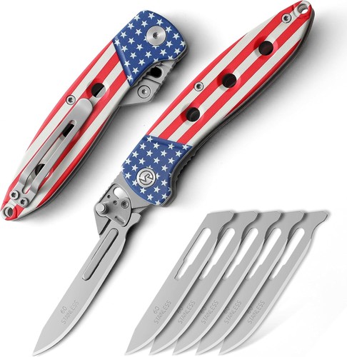 Folding scalpel knife - folding,