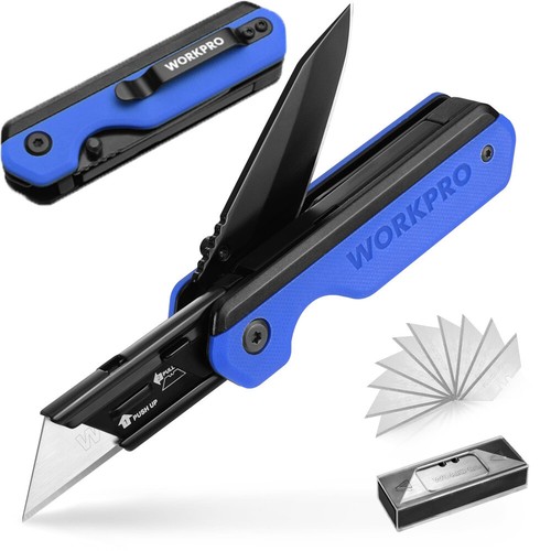 Workpro pocket knife - workpro, 2-in-1